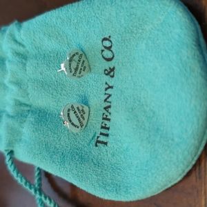 Tiffany & Co Heart Sterling Silver Earrings
